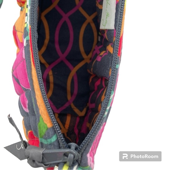 Vera Bradley Quilted Mini Crossbody Jazzy Bloom Tropical Travel Cruise OS - Picture 6 of 6